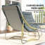 Outsunny 3 Piece Garden Bistro Set for 2 Round Outdoor Table-374205229