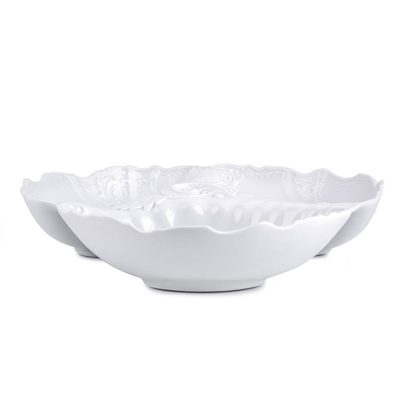 Thun - 1794 Plat de service divisé en porcelaine Karlovarsky