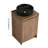 20'' Single Bathroom Vanity With Ceramic Top-1851645191