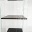 Vitrine rotative en verre à trois couches avec lumières télécommandées et pieds réglables, idéale pour le salon ou le couloir-682704465