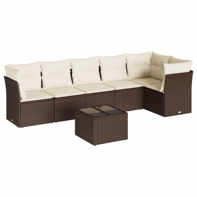 Ensemble de canapé de jardin Vidaxl