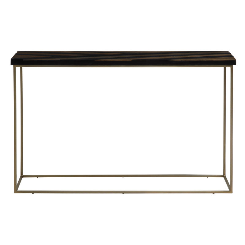 Alezay 121cm Solid Wood Top Console Table