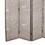 Diviseur de salle 4 panneaux 7ft Zephyrine