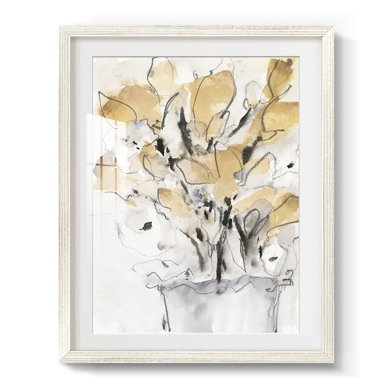 Gassin - Toile tendue avec châssis, 25.5" H x 17.5" W, White