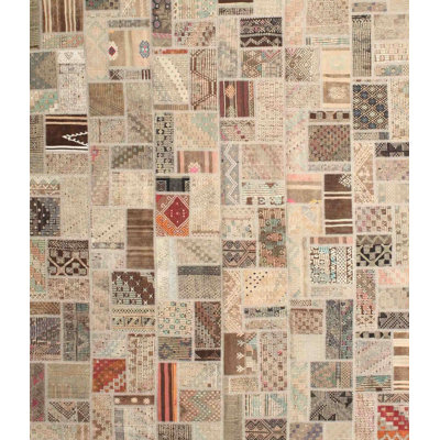 Tapis géométrique beige