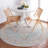 Fetterman Oriental Aqua/Orange Area Rug-1910750358