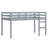 Wooden Loft Bed With Ladder-1384386302