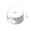Table basse ronde 34 "avec tablette Forma-515598810