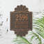 Signature Series 3-Line Wall Address Plaque-1556935793-1556935797-1556935806