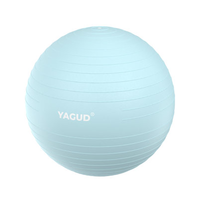 25.59" Anti-Burst Yoga Ball with 9.84" Mini Pilates Ball, 440LBS Weight Capacity Exercise Stability Ball, Anti-Slip Workout Ball for Home Fitness, Core Training, Physical Therapy, Pregnancy, Office Chair & Kids Sensory Play