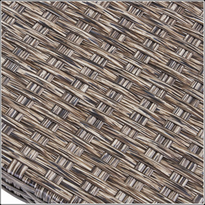 Hampton Wood + Wicker 3 Seater Outdoor Sofa, Durable And Stylish For Cozy Outdoor Spaces