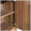 Armoire à vin multifonctionnelle avec solutions de rangement durables, parfaite pour un décor organisé et élégant