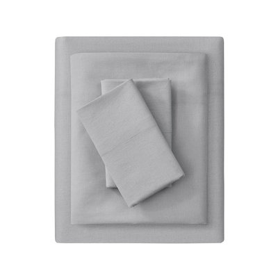 Oversized Cotton Flannel 4 Piece Sheet Set