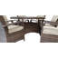 Faith 6 - Person Round Patio Dining Set with Cushions included-21808586-21808584