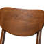 Tabouret de bar en bois massif 28,7 po Hollman