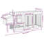 Ila Chicken Coop with Chicken Run-1933823441