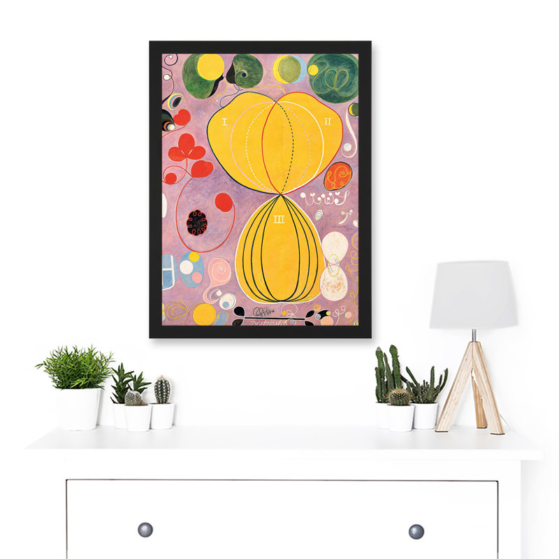 Hilma Af Klint Group IV No 7 - Single Picture Frame Print, 44.5cm H x 33cm W x 1.5cm D