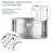 Diamond 35'' L Single Bowl Stainless Steel Kitchen Sink