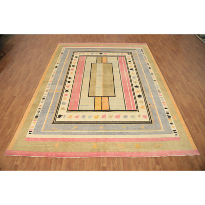 Vegetable Dye Gabbeh Persian Area Rug 10x13