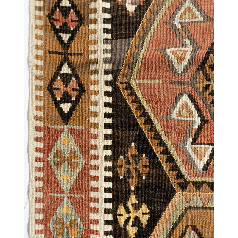 One-of-a-Kind 4'1 X 11'8 Flatweave Area Rug