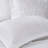 5 Piece Microfiber Ruffled Comforter Set White