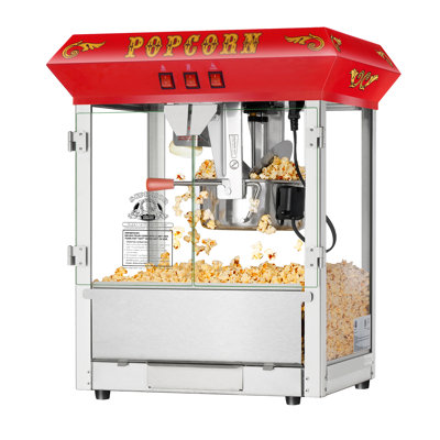 Machine de 8 oz à maïs soufflé chaud assez fraîche pour le plateau de table Great Northern