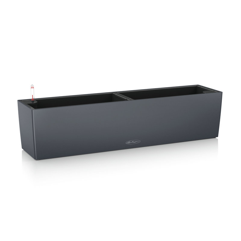 Balconera Window Box Planter, Slate, 19 cm H x 79 cm W x 19 cm D