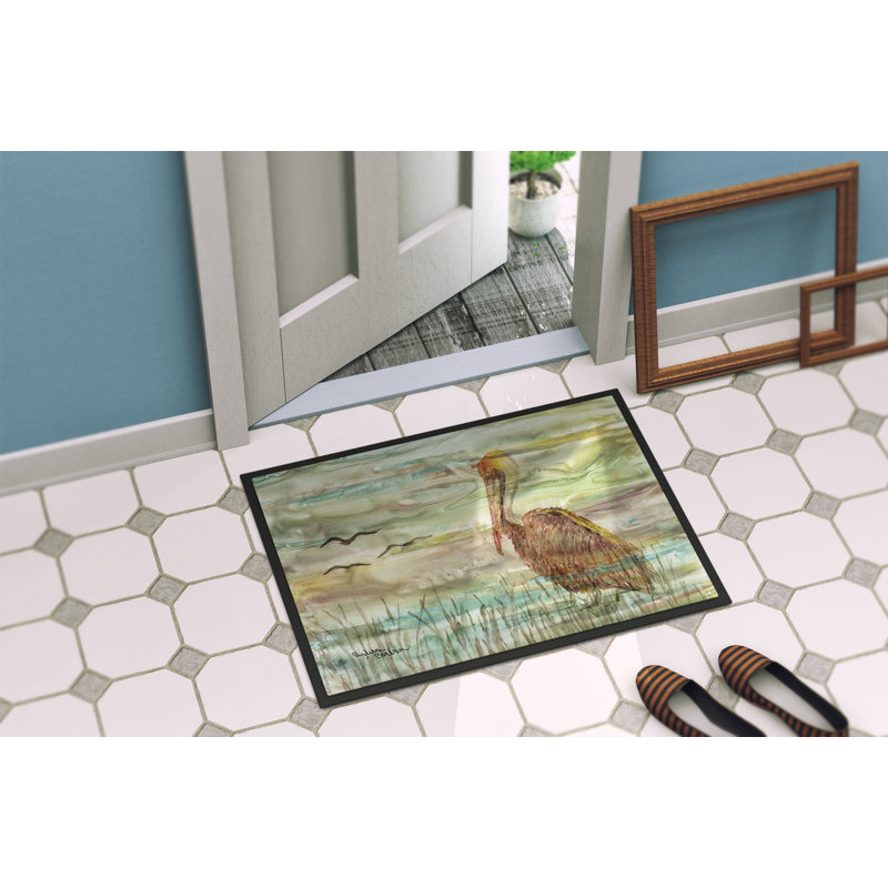 Cora Non-Slip Outdoor Doormat, Rectangle 2' x 3'