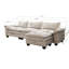 Canapé modulaire de luxe avec repose-pieds-188926775