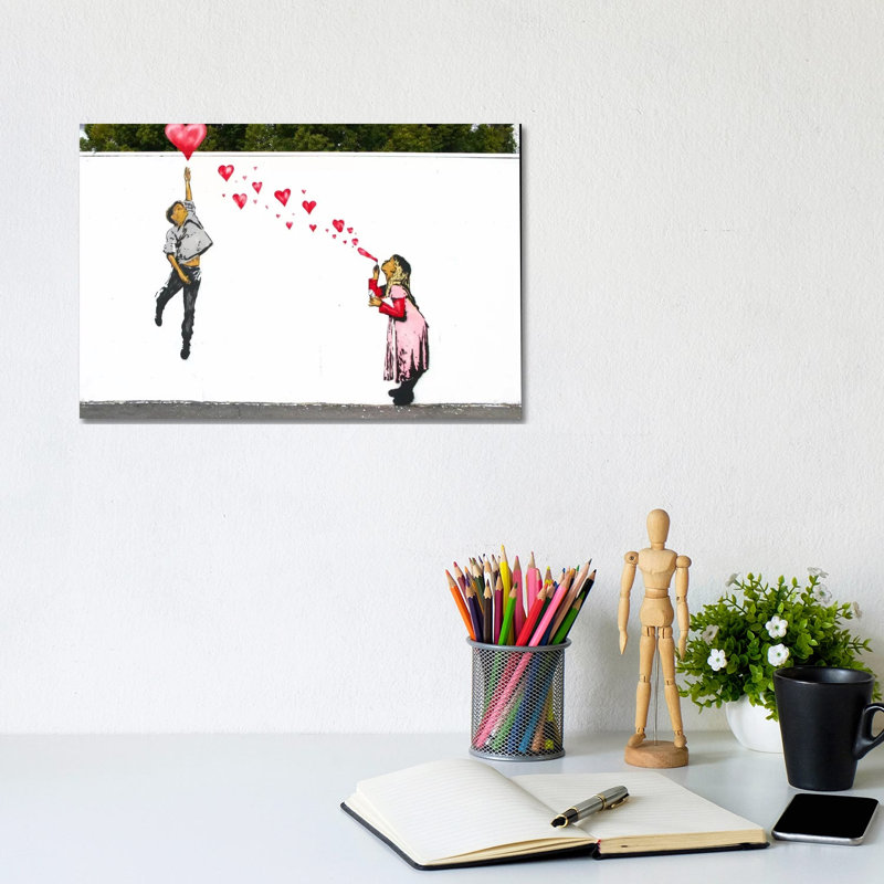 Hard To Get - Wrapped Canvas Painting, 20.32 cm H x 30.48 cm W