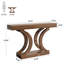 Console 43,31 pouces pour le vestibule, table de ferme en bois-1140536192