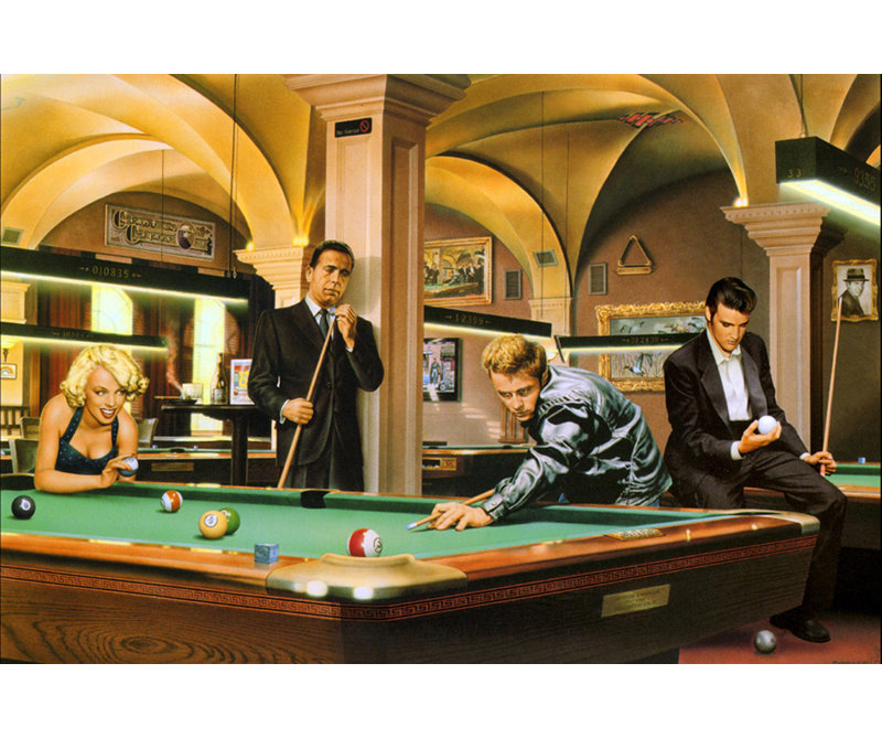 Game of Fate, 16" H x 24" W