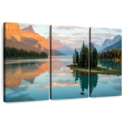 Alvord Maligne Lake Spirit Island