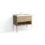 Modo 36" W Freestanding Single Bathroom Vanity with Dean Leg-2131032096-2101857659-2101857587