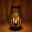 Mamie 17 cm Black/Bronze Table Lamp