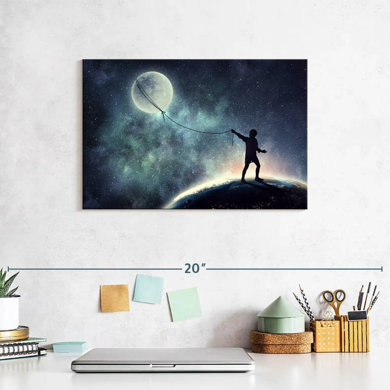 Oberle Catch The Moon, 8" H x 12" W