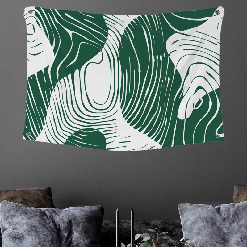 Tapisserie en microfibre, H 68 po x l 80 po