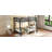 Metal Full Xl Over Queen Bunk Bed