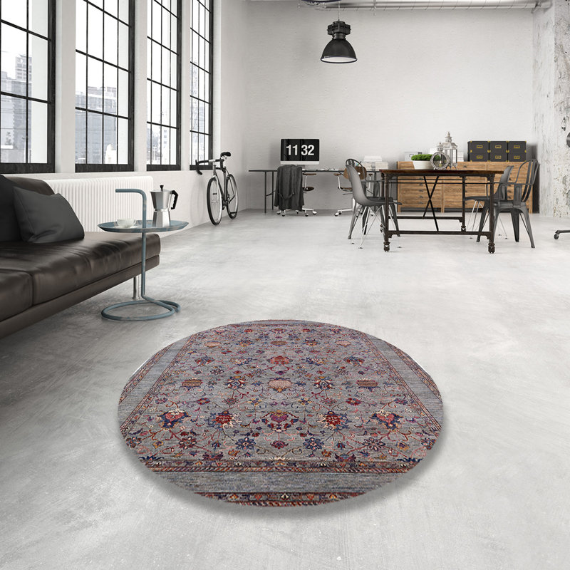 Oriental Indoor Rug, Round 5'