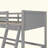 Solid Wood Loft Bed With Ladder