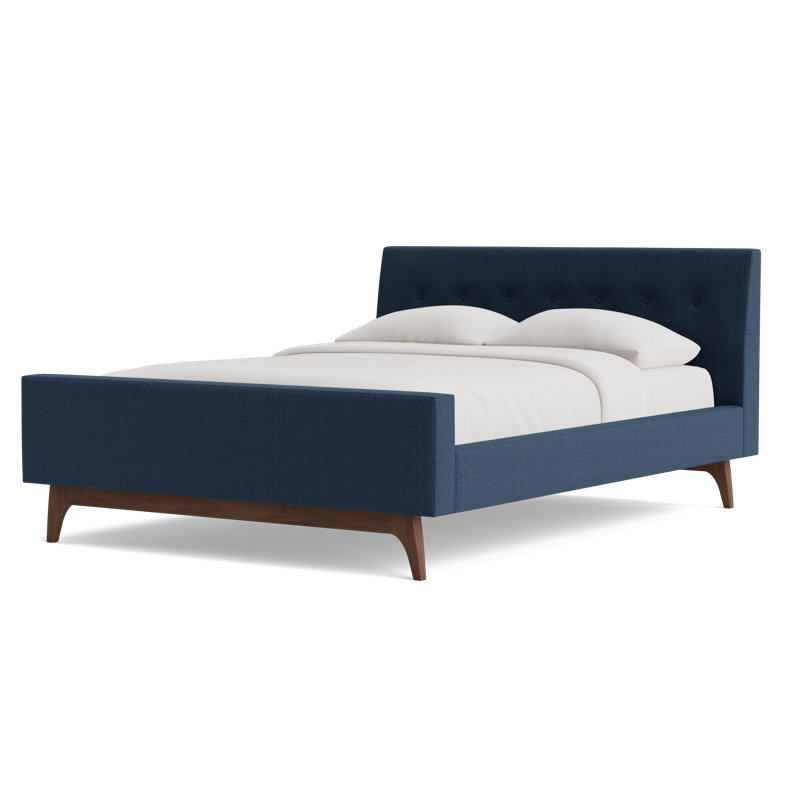 Tyler Bed, Queen, Performance Weave - Navy