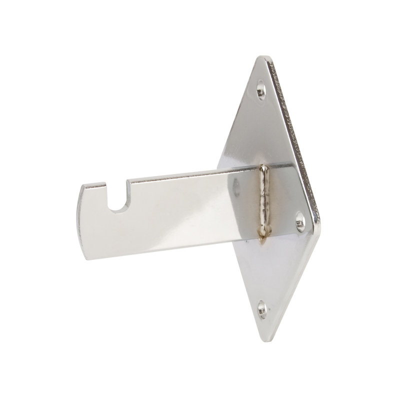 Ensemble d'accessoires de fixation murale à panneaux latéraux 96 pièces, Chrome