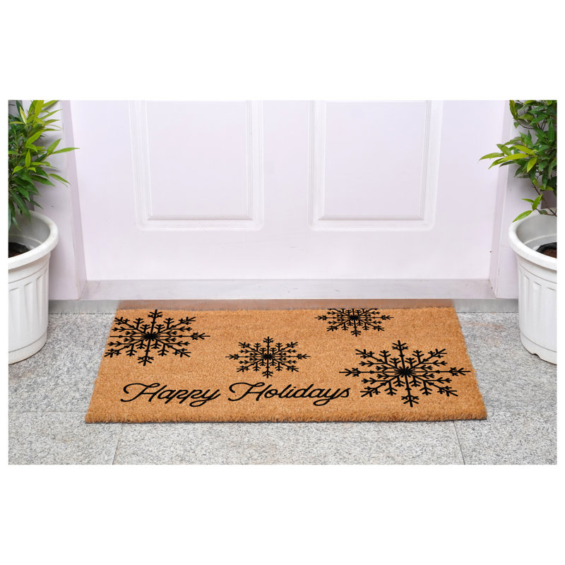 Paillasson Snowflakes 17 po x 29 po, L 36 po x L 72 po