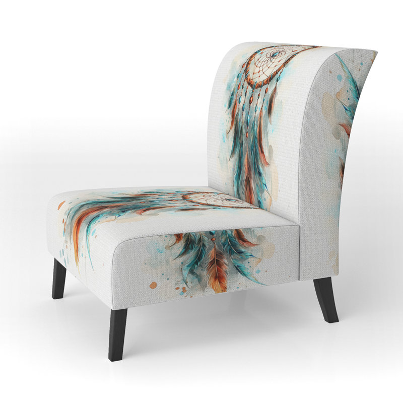 Fauteuil rembourré Boho Feather - Dreamcatcher Dust, Slipper Armless