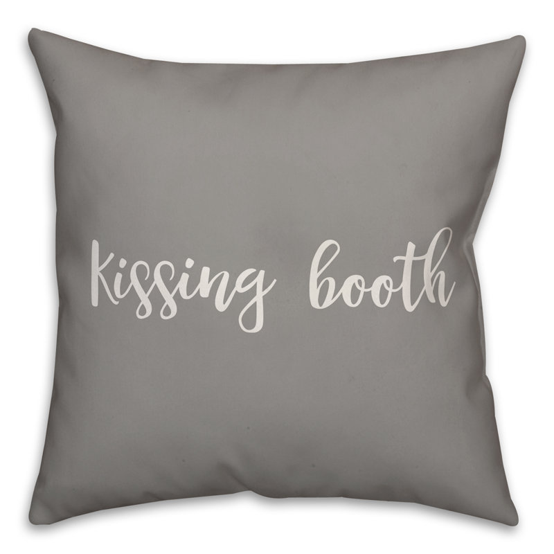 Throw Pillow, Gray, Pillow Cover