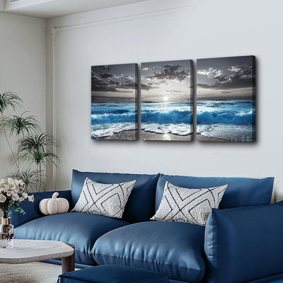 3 Piece Wrapped Canvas Print