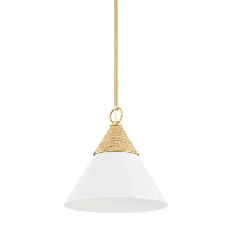 Luminaire suspendu Mica par MEGAN MOLTEN, H 16,5 po x l 13 po x P 13 po