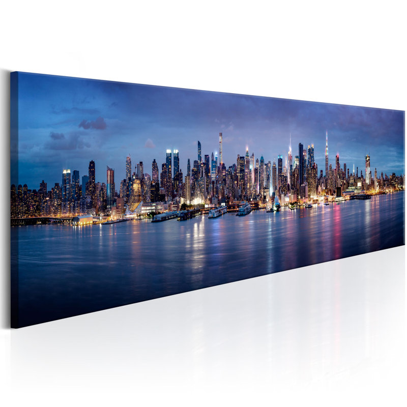 No Frame Print on Canvas, 45cm H x 135cm W