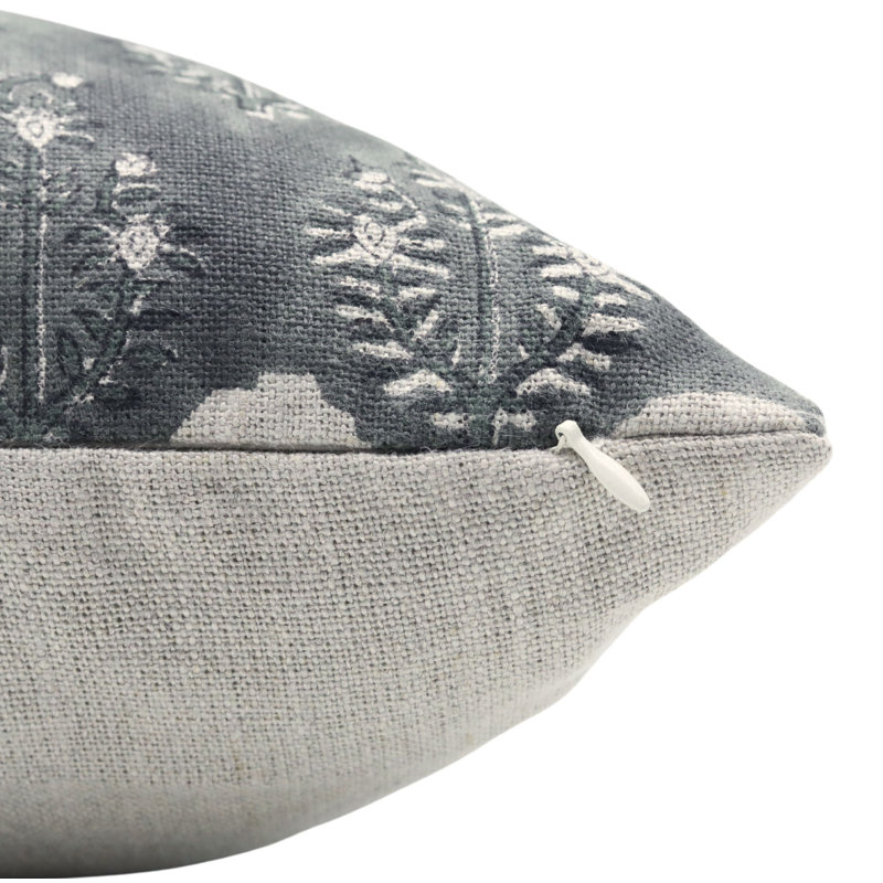 Housses de coussin en lin épaisses fabriquées à la main Fab divine (Neel Gagan, noir), H 18 po x l 18 po, Carré
