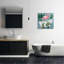 Salle de bain Botanical Flamingo par Masey St. Studios-93949403-93949404